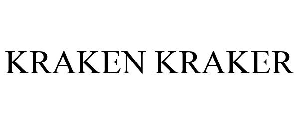 Trademark Logo KRAKEN KRAKER