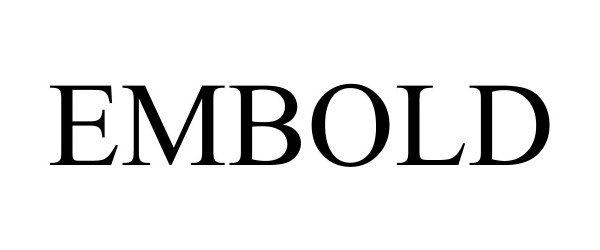 Trademark Logo EMBOLD