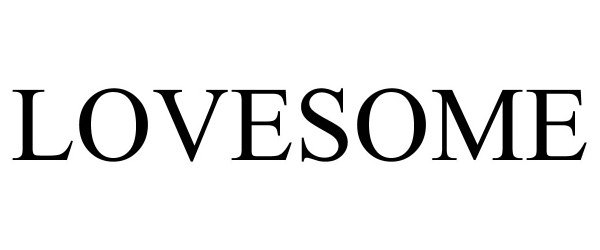 Trademark Logo LOVESOME