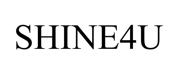 Trademark Logo SHINE4U