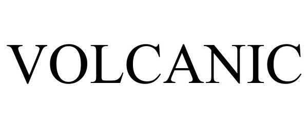 Trademark Logo VOLCANIC
