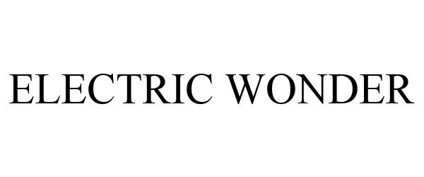 Trademark Logo ELECTRIC WONDER