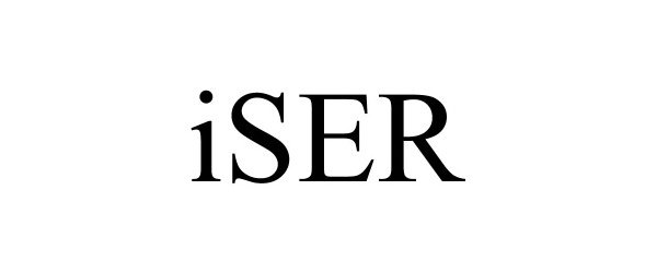 Trademark Logo ISER