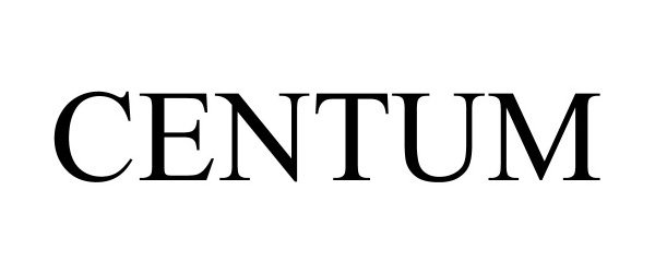 Trademark Logo CENTUM