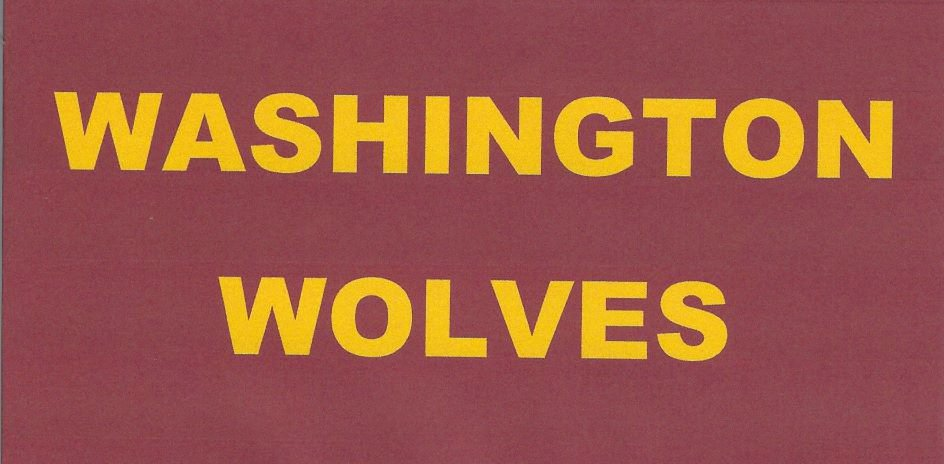 Trademark Logo WASHINGTON WOLVES