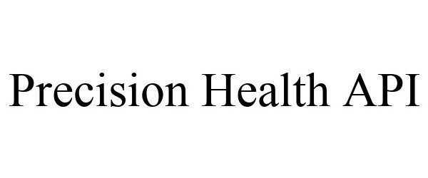  PRECISION HEALTH API