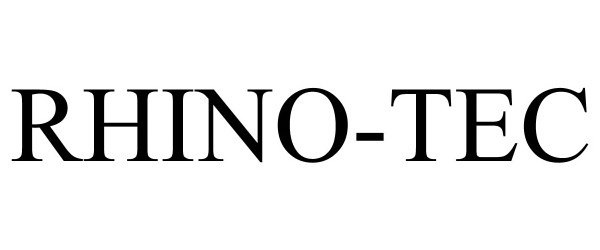 Trademark Logo RHINO-TEC