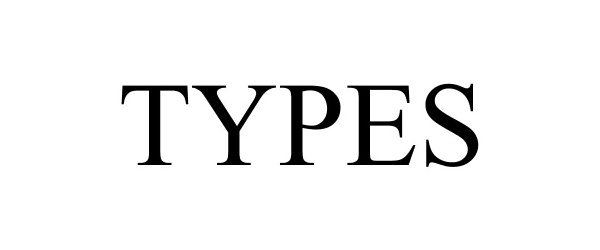Trademark Logo TYPES