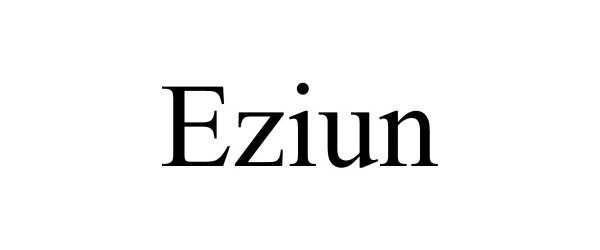 Trademark Logo EZIUN