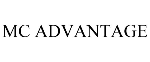 Trademark Logo MC ADVANTAGE