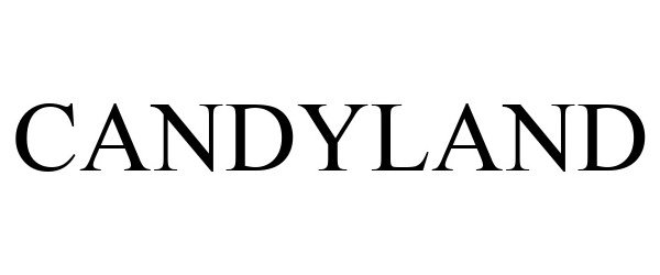 Trademark Logo CANDYLAND