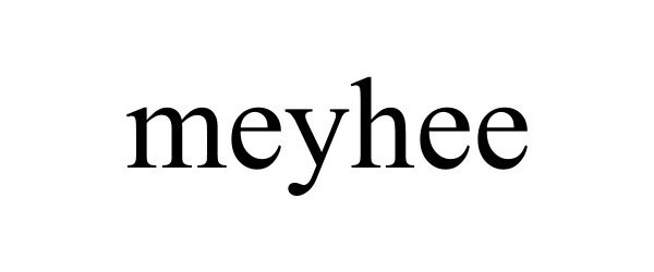 Trademark Logo MEYHEE