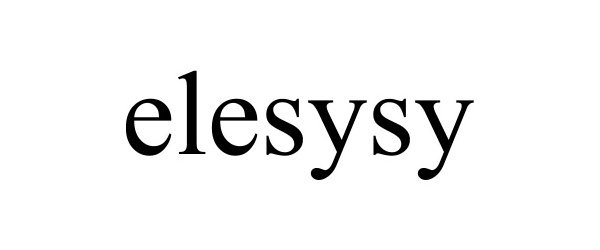 Trademark Logo ELESYSY
