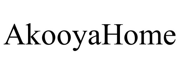 Trademark Logo AKOOYAHOME