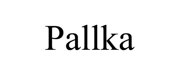 Trademark Logo PALLKA
