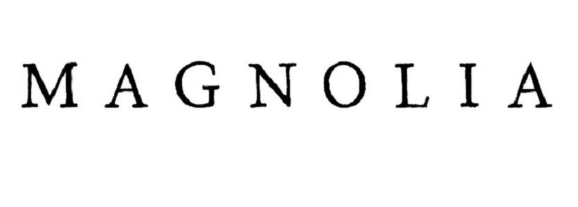 Trademark Logo MAGNOLIA