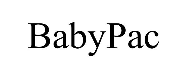Trademark Logo BABYPAC