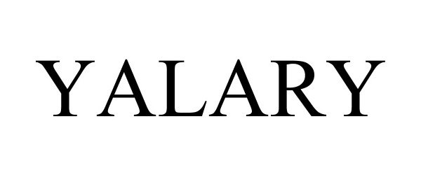 Trademark Logo YALARY