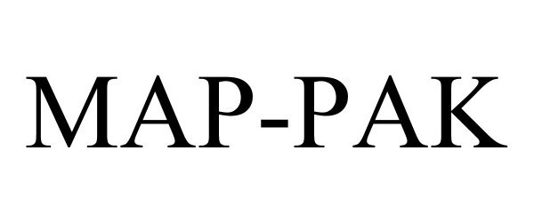 Trademark Logo MAP-PAK