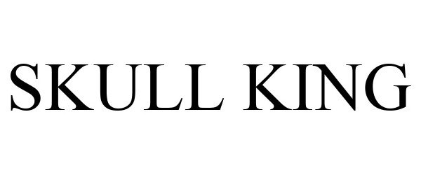 Trademark Logo SKULL KING