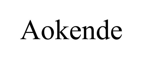  AOKENDE