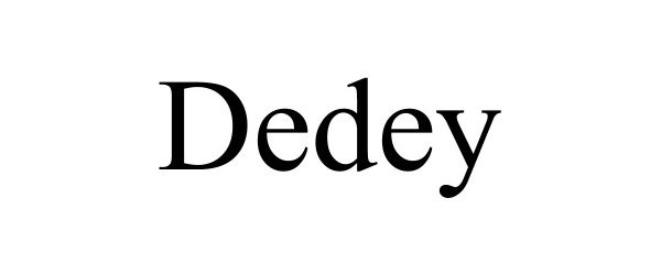  DEDEY