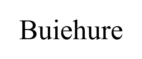 Trademark Logo BUIEHURE