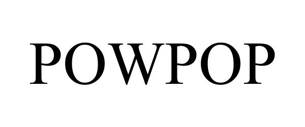 Trademark Logo POWPOP
