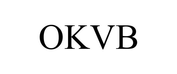 Trademark Logo OKVB