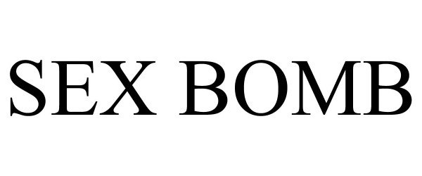 Trademark Logo SEX BOMB