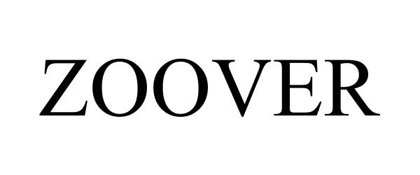 Trademark Logo ZOOVER
