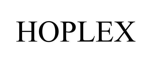 Trademark Logo HOPLEX