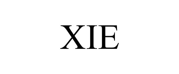 Trademark Logo XIE