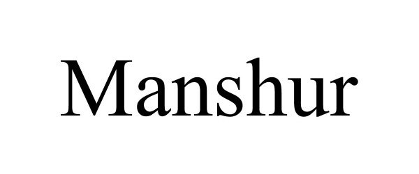 Trademark Logo MANSHUR