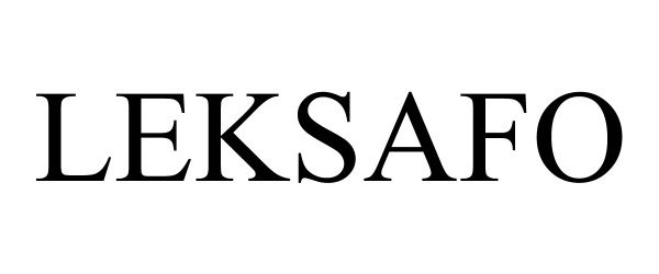 Trademark Logo LEKSAFO