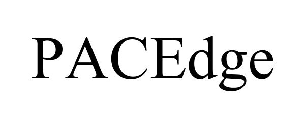 Trademark Logo PACEDGE