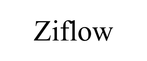 Trademark Logo ZIFLOW