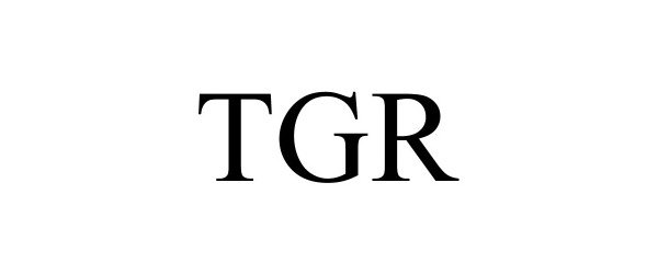 Trademark Logo TGR