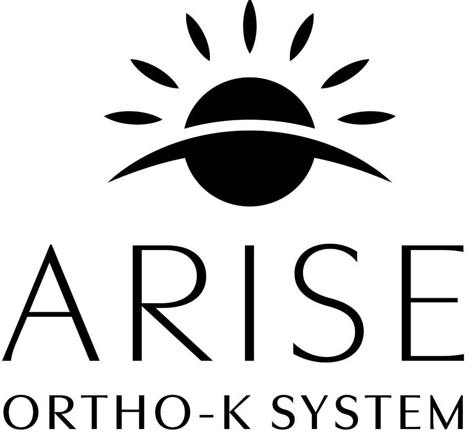Trademark Logo ARISE ORTHO-K SYSTEM