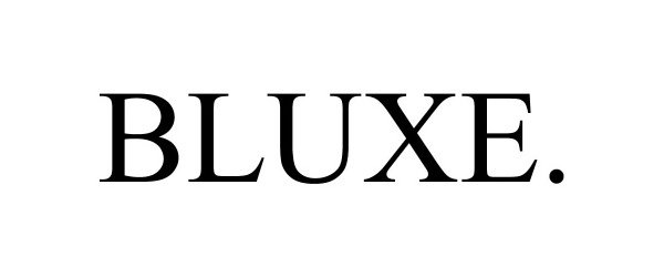 Trademark Logo BLUXE.