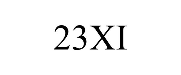 Trademark Logo 23XI