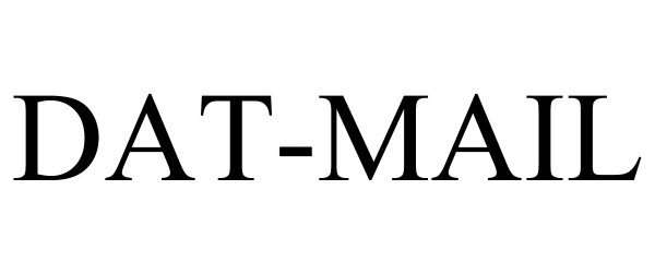 Trademark Logo DAT-MAIL