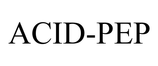 Trademark Logo ACID-PEP