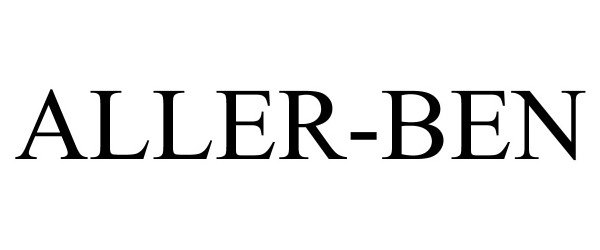Trademark Logo ALLER-BEN