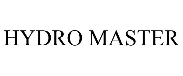 Trademark Logo HYDRO MASTER