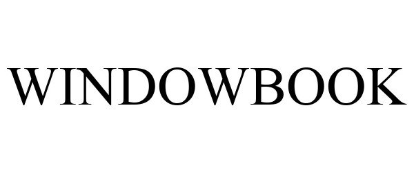 Trademark Logo WINDOWBOOK