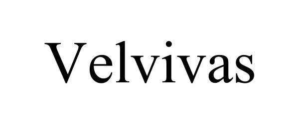 Trademark Logo VELVIVAS