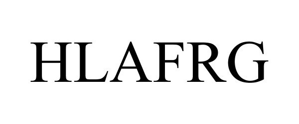 Trademark Logo HLAFRG