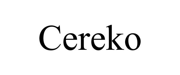 Trademark Logo CEREKO