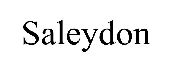 Trademark Logo SALEYDON